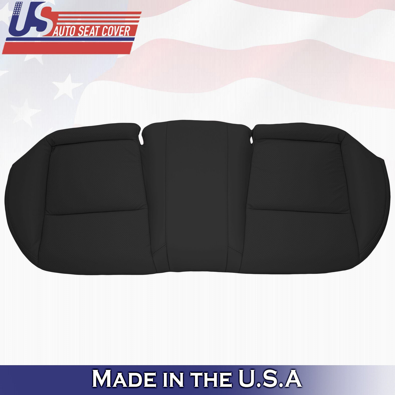 2004 Fits Acura TL Rear Bench Bottom Perforated Leather Replacement Cover Black