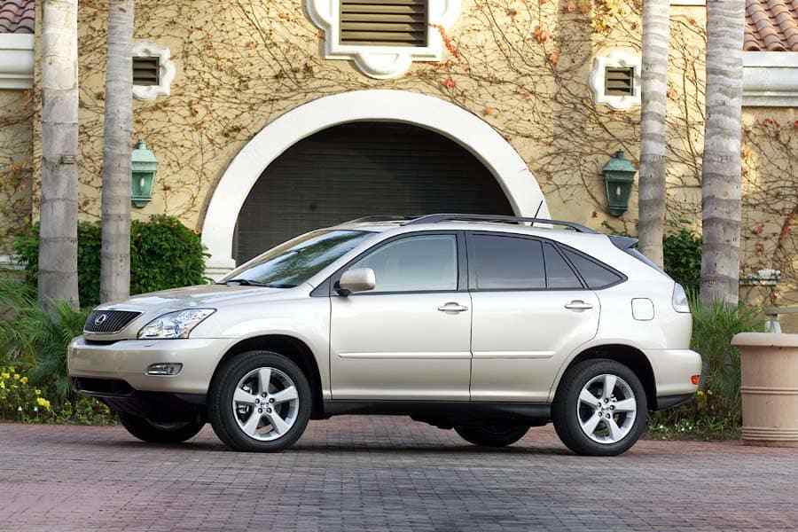 Fit2004-2009 Lexus RX330 350 Front 2x Bottom 2x Top 2x Armrest Leather Cover TAN