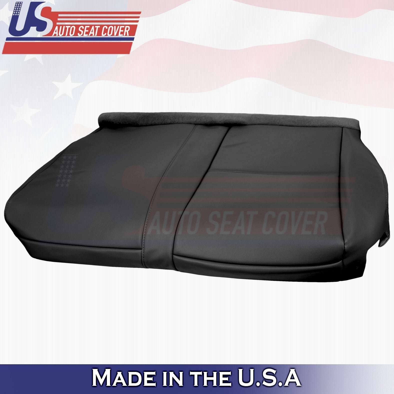 2007 2008 2009 2010 For Toyota Tundra Rear Driver Bottom Leather Seat Cover Gray