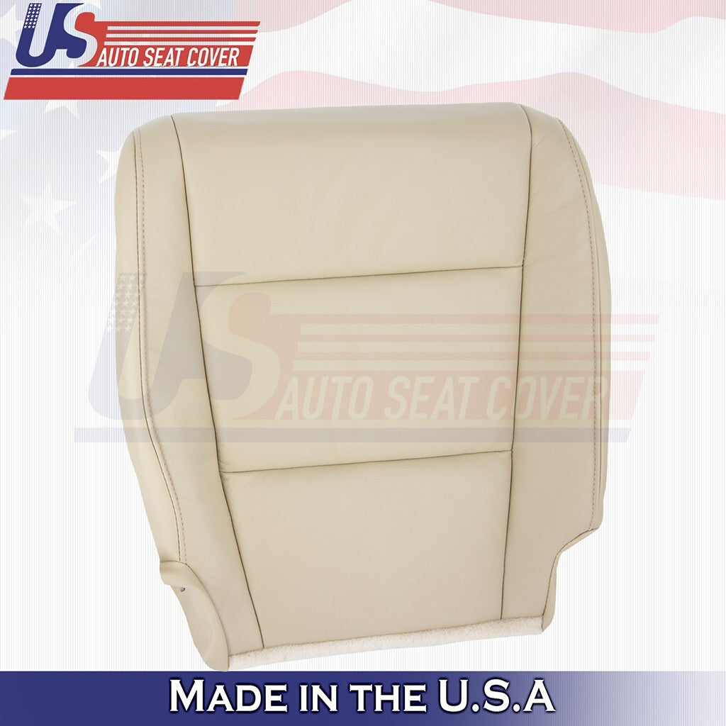 2009 2010 2011 Fits Honda Pilot Driver& Passenger Bottoms Leather Seat Cover Tan