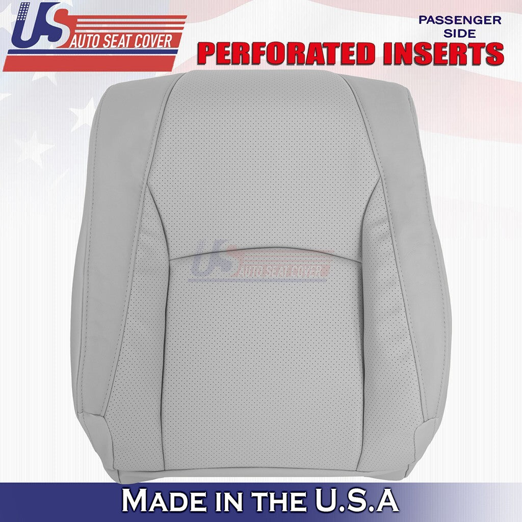 2003 to 2009 Fits Lexus RX330 Passenger Top& Bottom Synthetic Leather Cover Gray