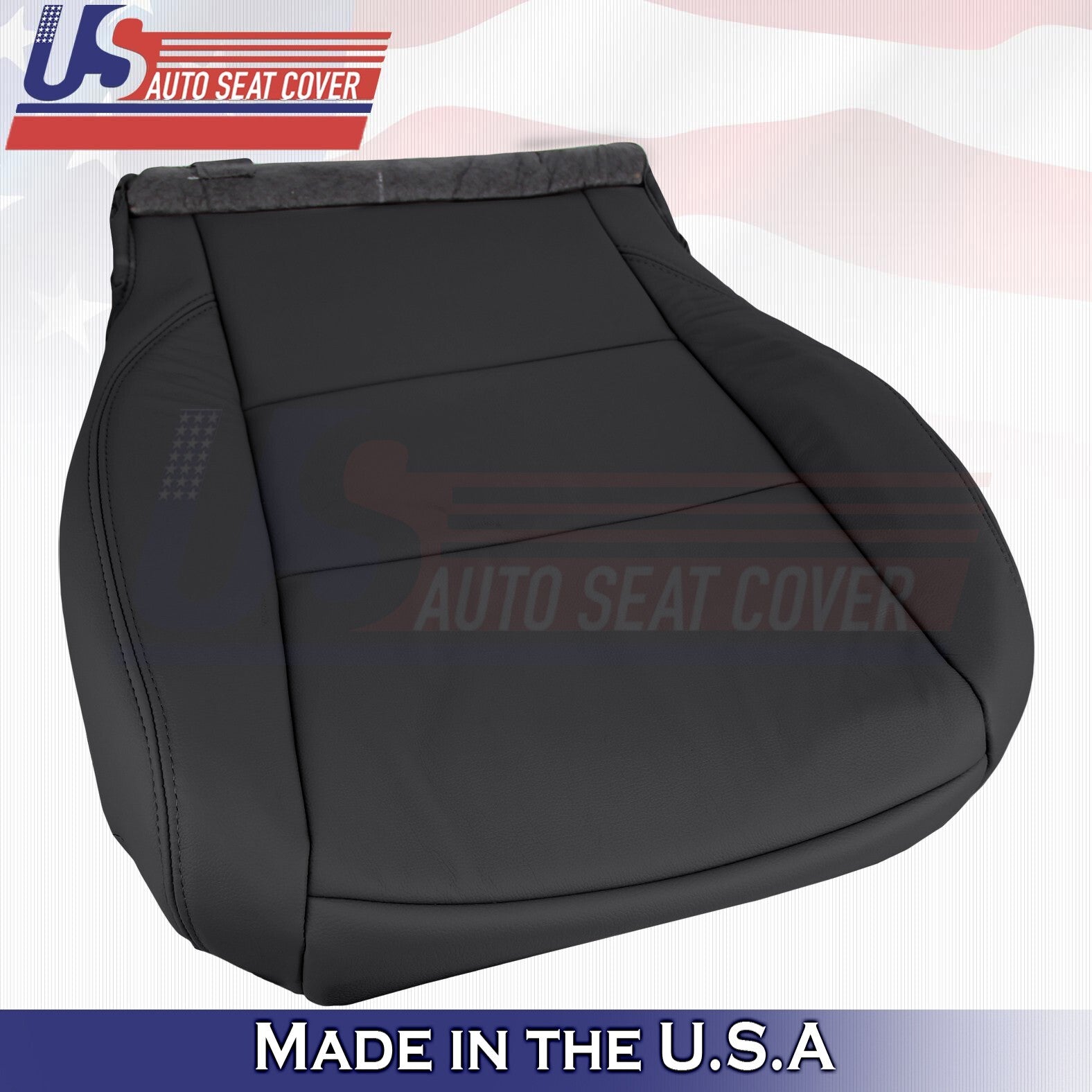 2017 to 2020 Fits Toyota Sienna Driver & Passenger Bottoms Leather Cover Gray
