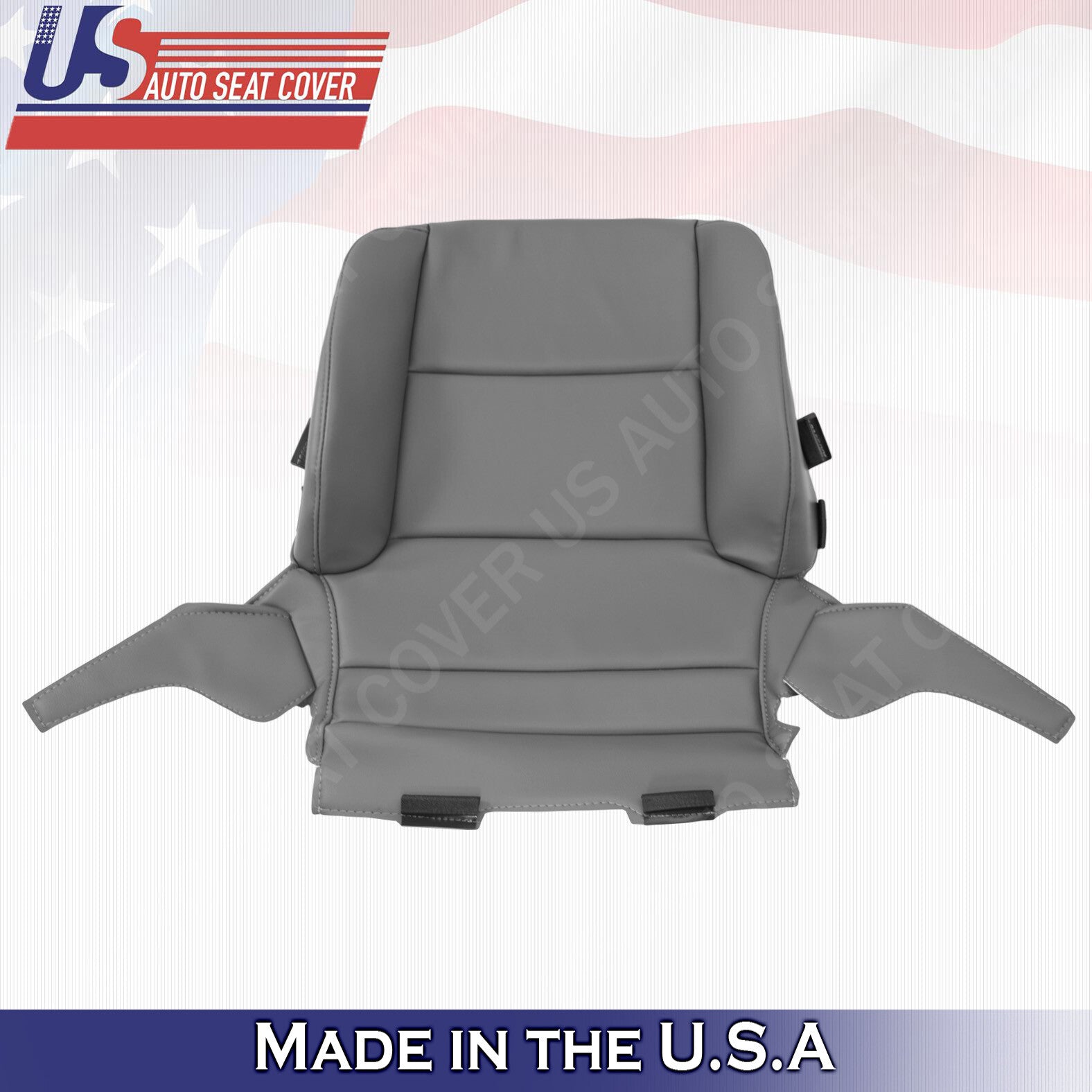 2014 2015 2016 2017 2018 2019 Fits GMC Sierra WT Driver Bottom Vinyl Cover Gray
