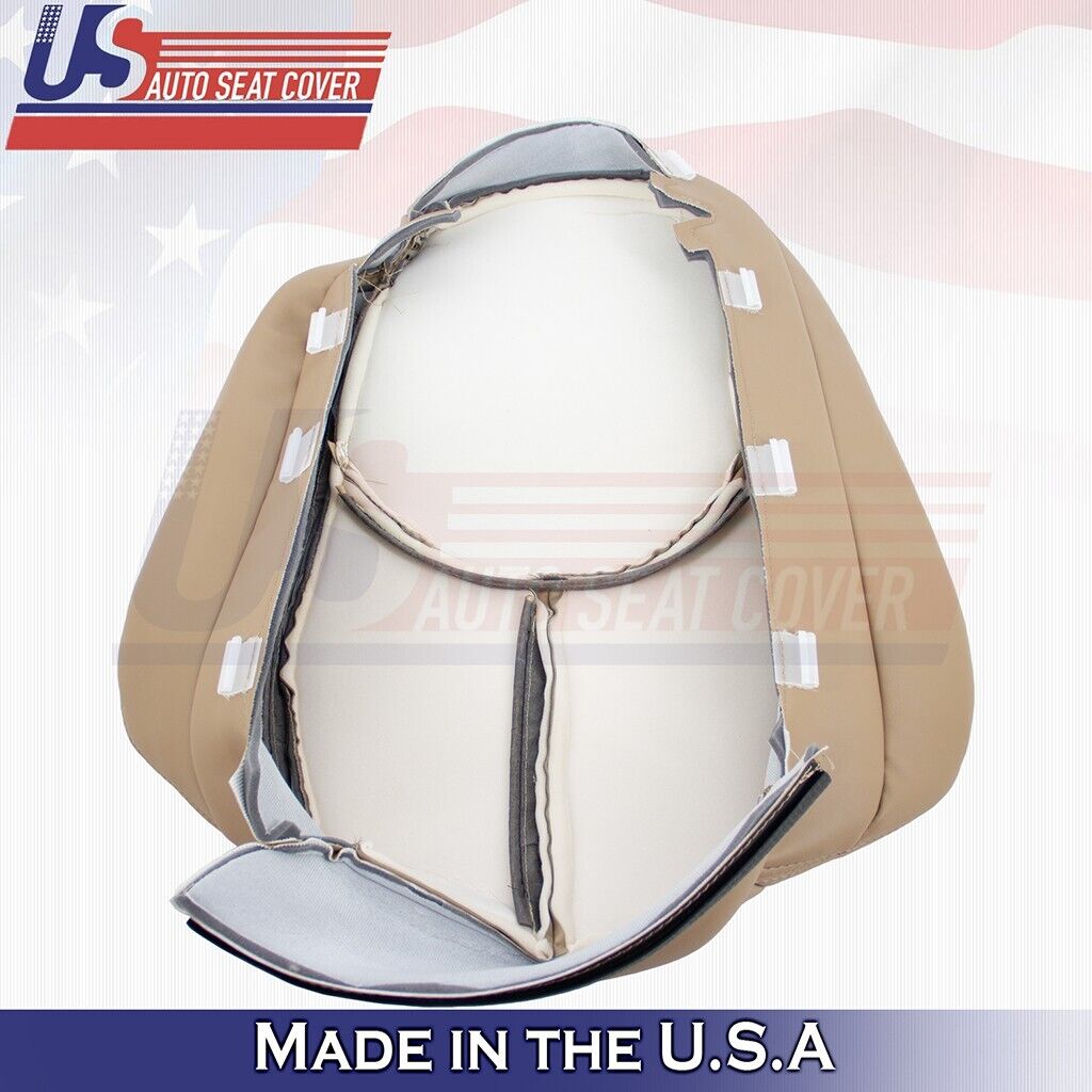 1996 to 2002 For Mercedes Benz SL500 SL600 Driver Top Leather Seat Cover Tan