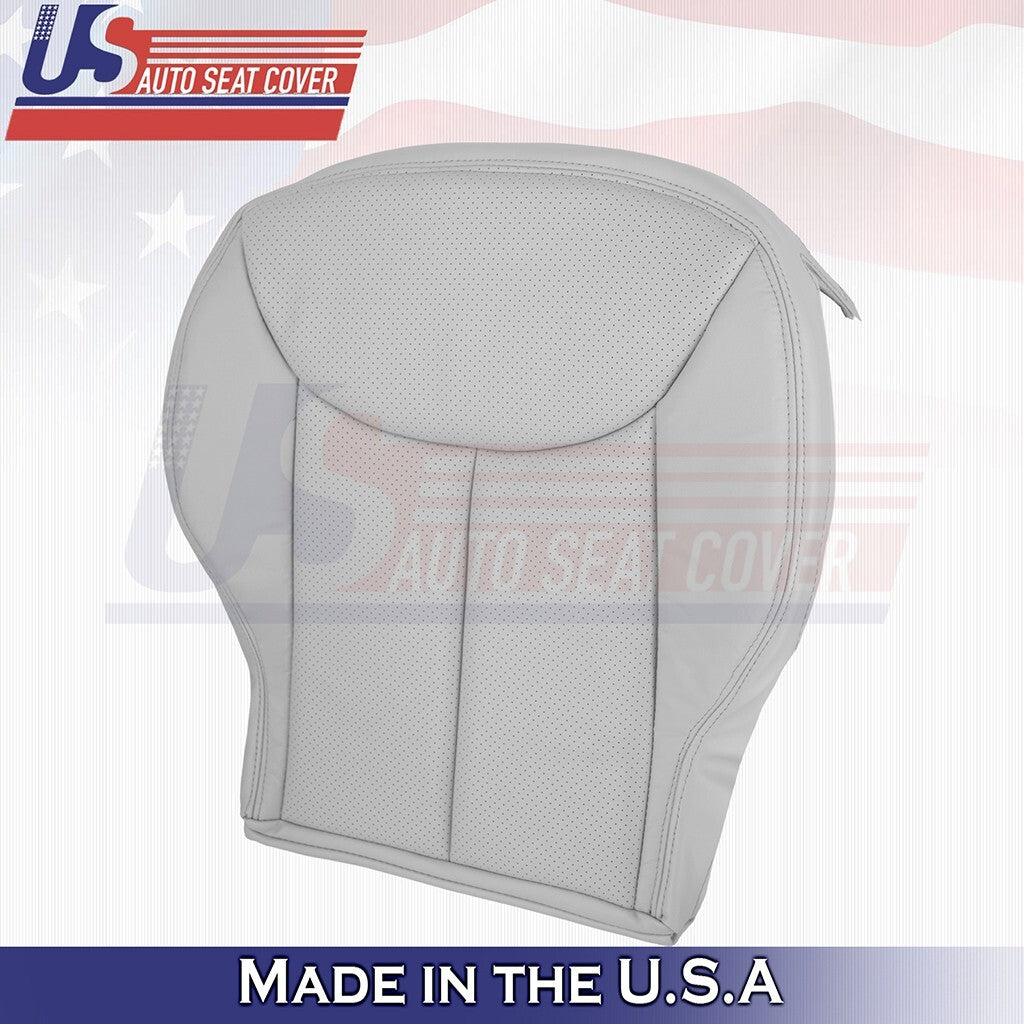 2003 to 2007 For Mercedes Benz SL65 Passenger Bottom Perf Leather Cover GRAY