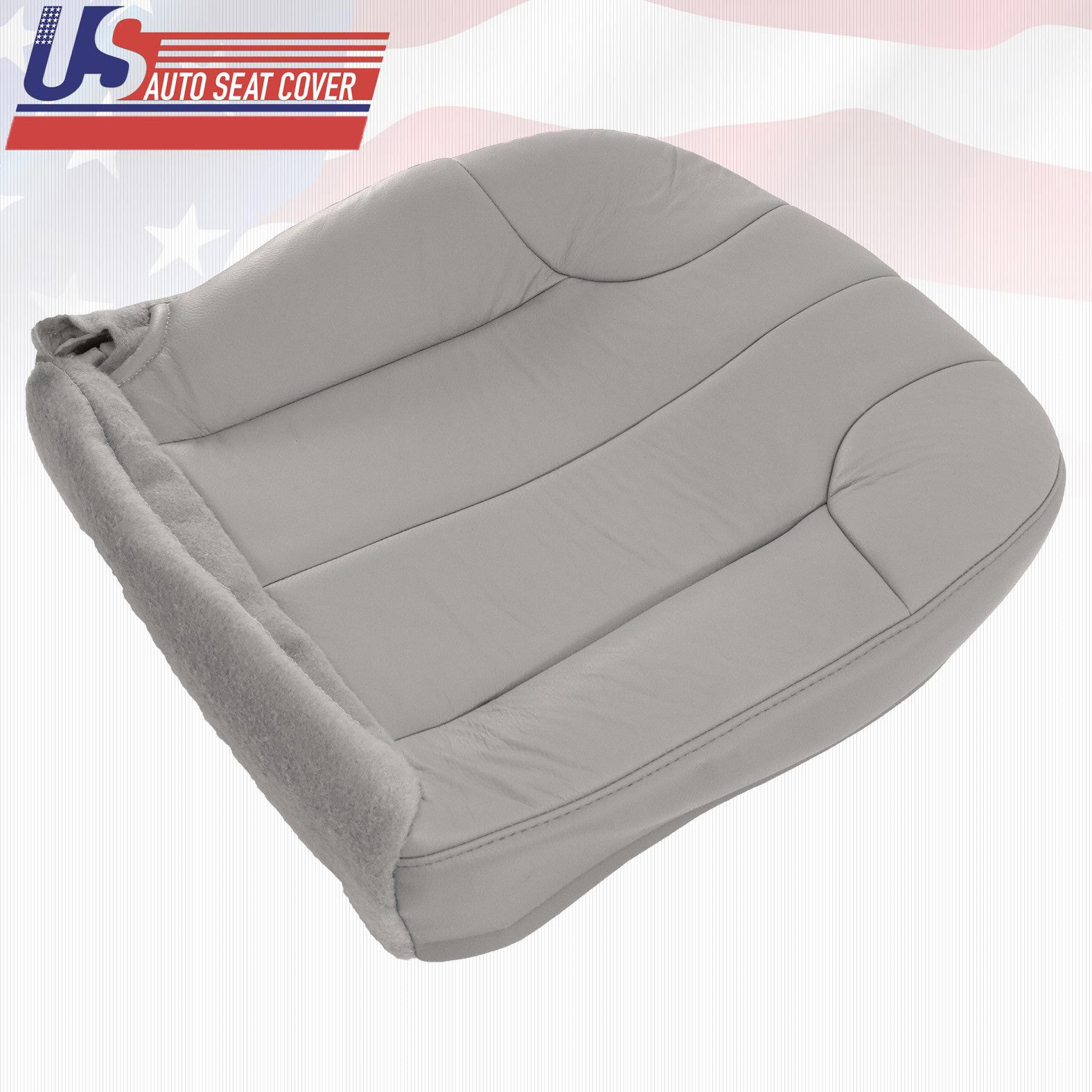 1999 - 2001 Fits Jeep Grand Cherokee Laredo Passenger Bottom Seat Cover Gray