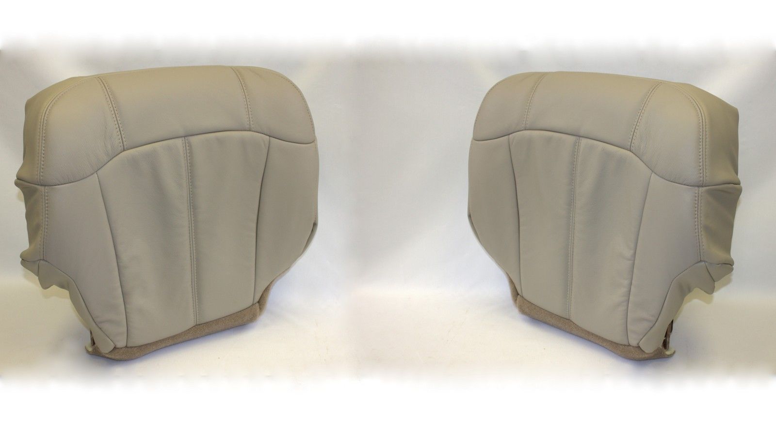 1999 2000 2001 2002 Chevy Tahoe Suburban Upholstery leather seat cover Light Tan