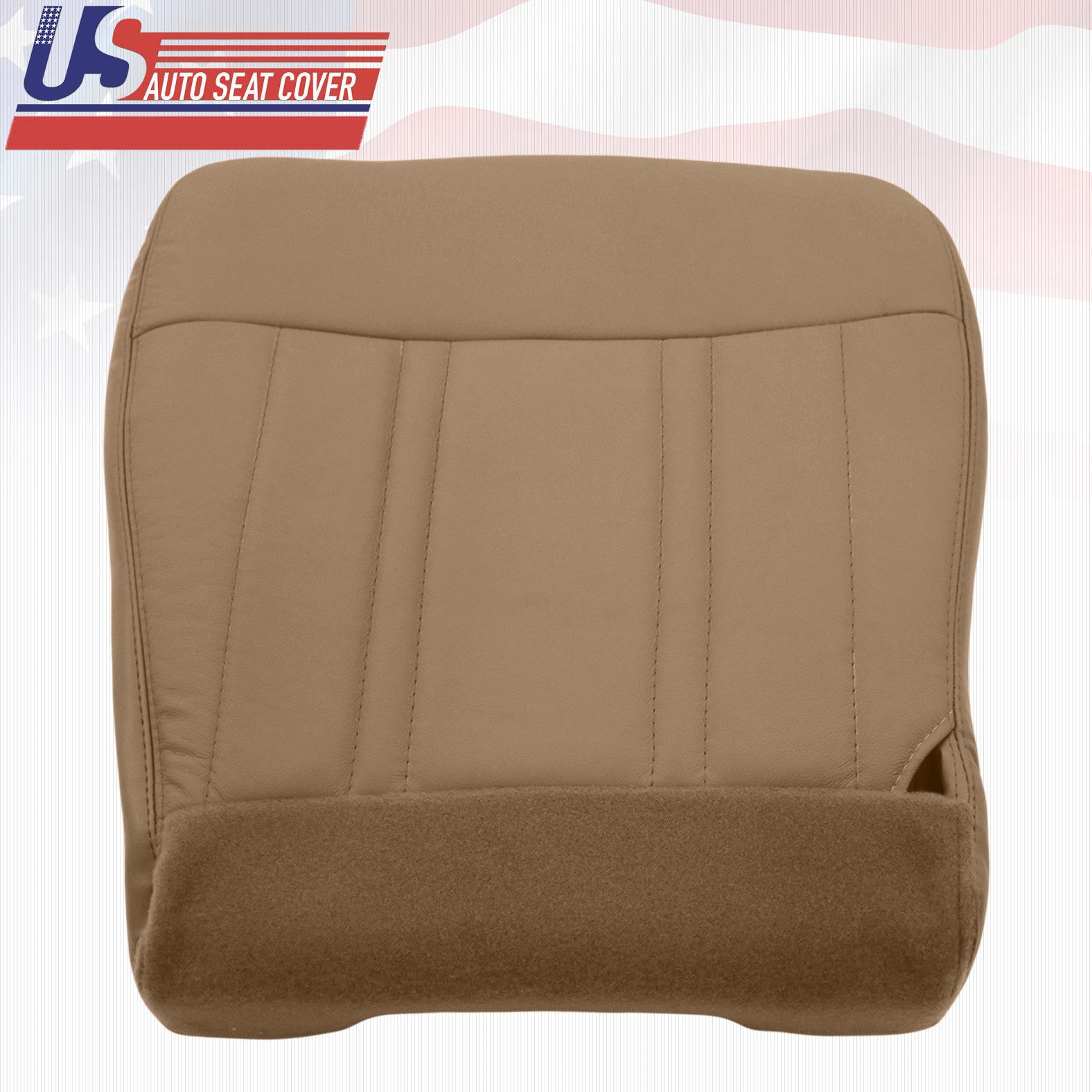 Ford F150 1997 1998 Lariat, Extended-Cab Leather Driver Bottom Prairie Tan Cover