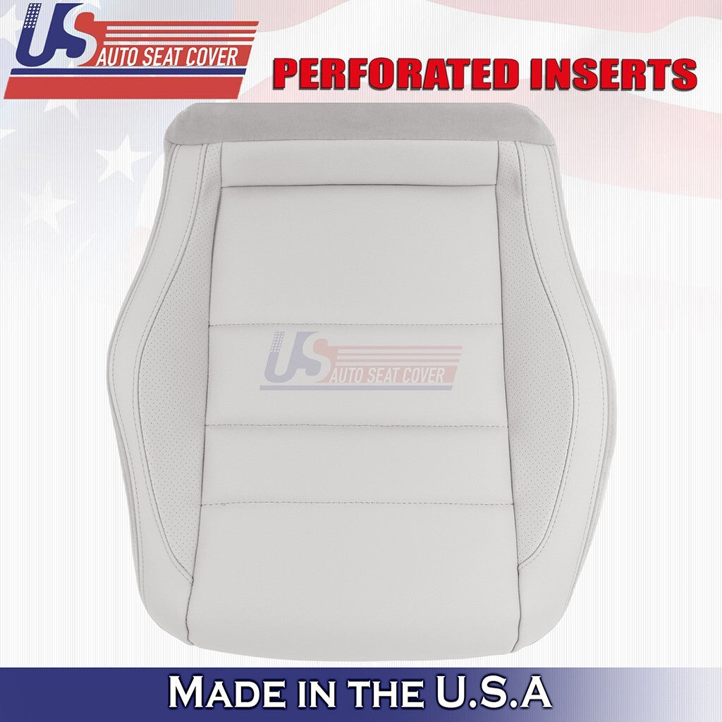 2010-2014 FITS Mercedes Benz E350 Convertible Driver Bottom Leather Cover Gray