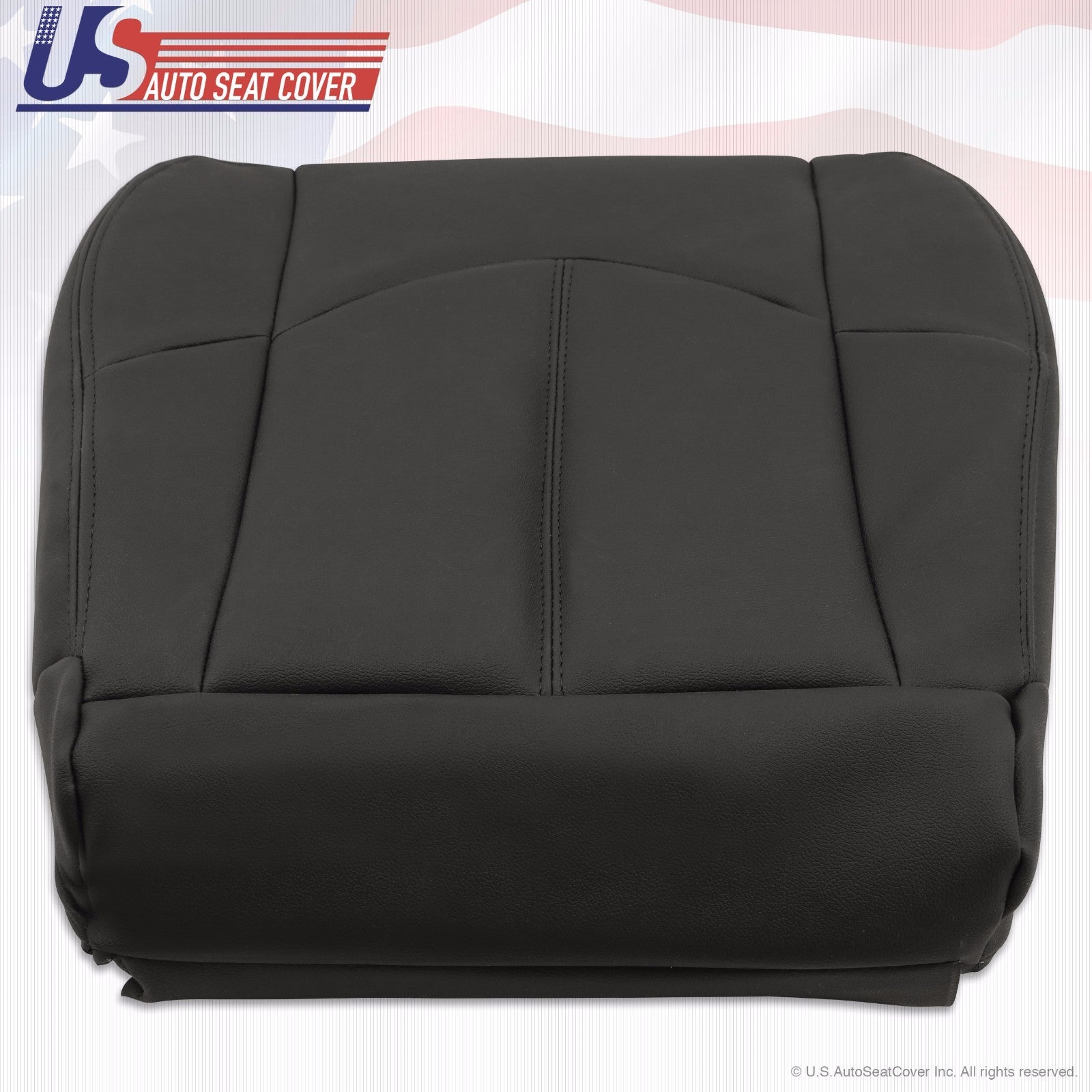 Fits 2000 Lexus RX300 Driver Bottom Replacement Leather Seat Cover Color Black