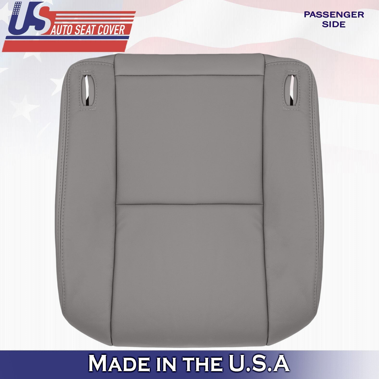 1998 to 2003 For Toyota Sienna Driver & Passenger Bottom Leather Covers Gray
