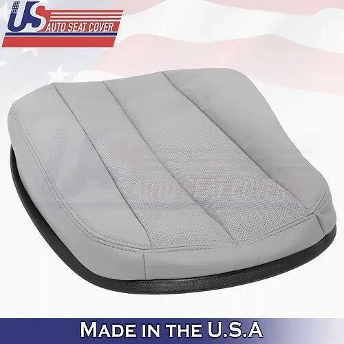 1990-1995 Fits Mercedes Benz SL320 Passenger Bottom &Top Leather Seat Cover Gray