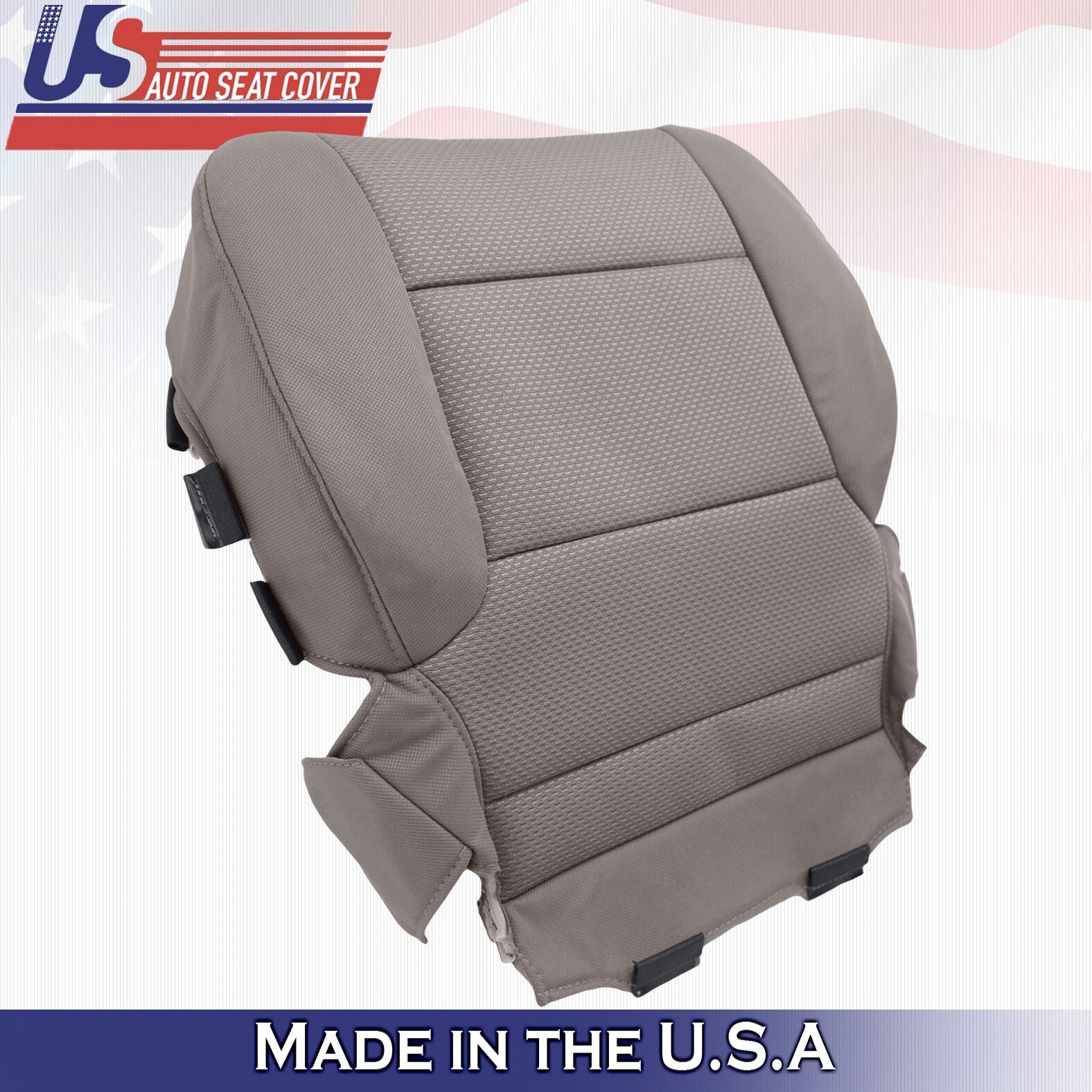 2017 2018 For Chevy Silverado 2500 3500 Driver Passenger Bottom Cloth Covers Tan