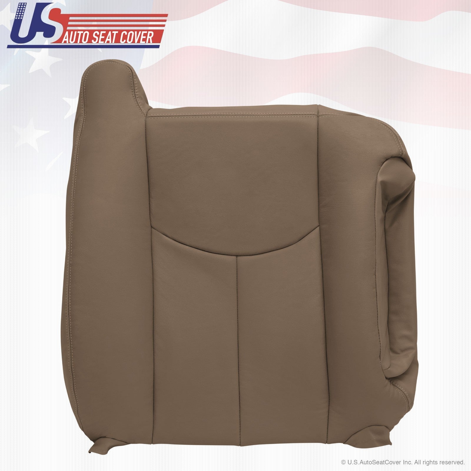 2003 To 06 GMC Sierra 1500 2500 3500 HD Upholstery leather seat cover Tan