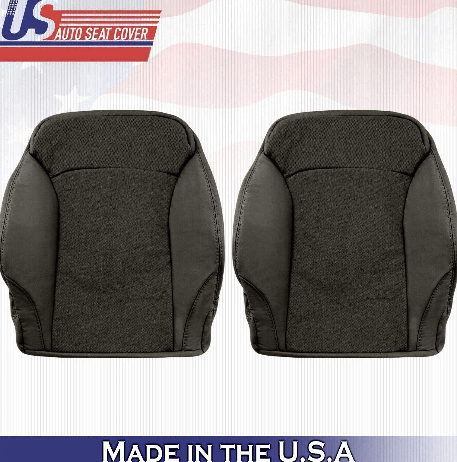 2013 For Lexus IS250 IS350 Driver Passenger Top Perforated Leather Covers Black