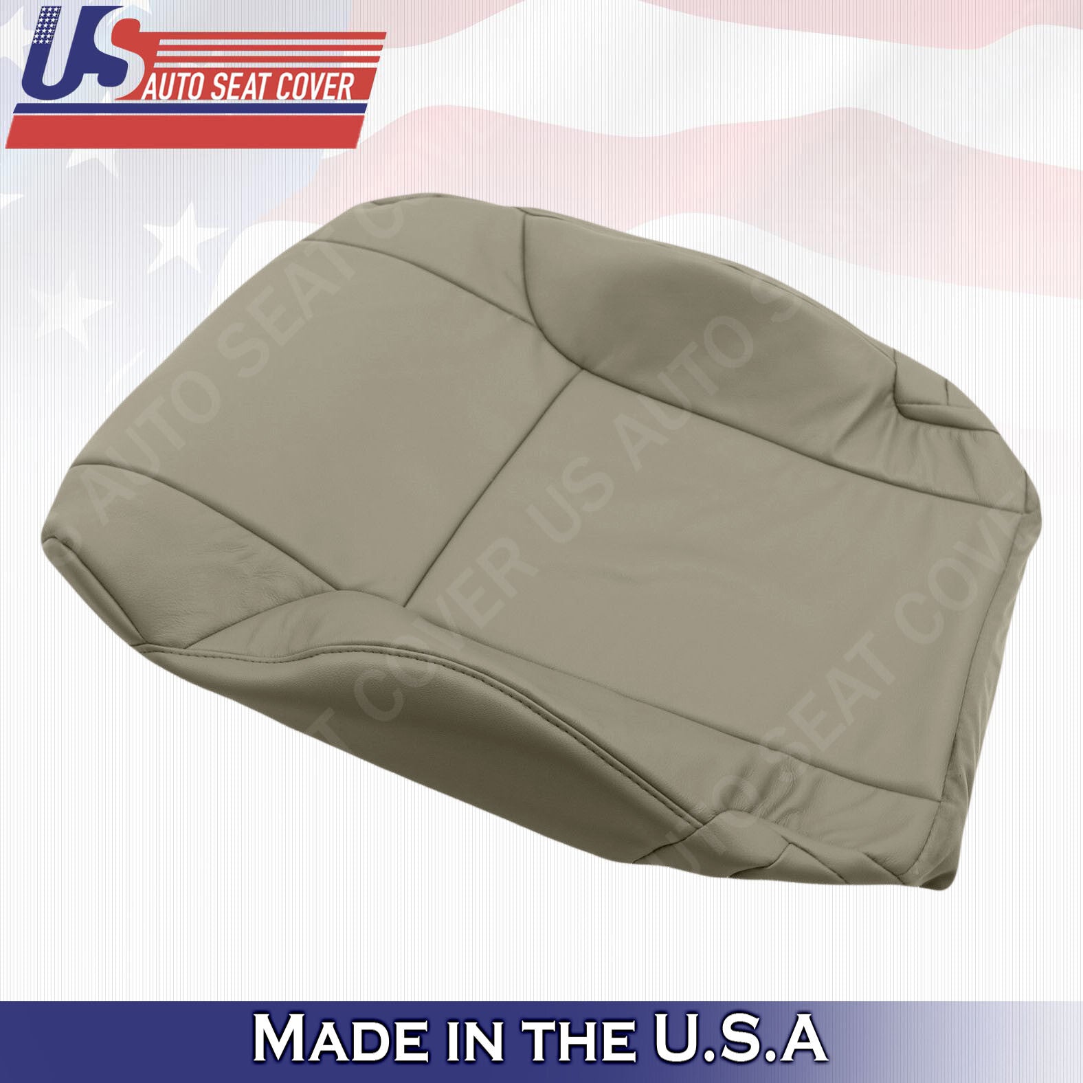 Fits 2006 2007 2008 2009 Toyota 4Runner Driver Top Leather Seat Cover Taupe