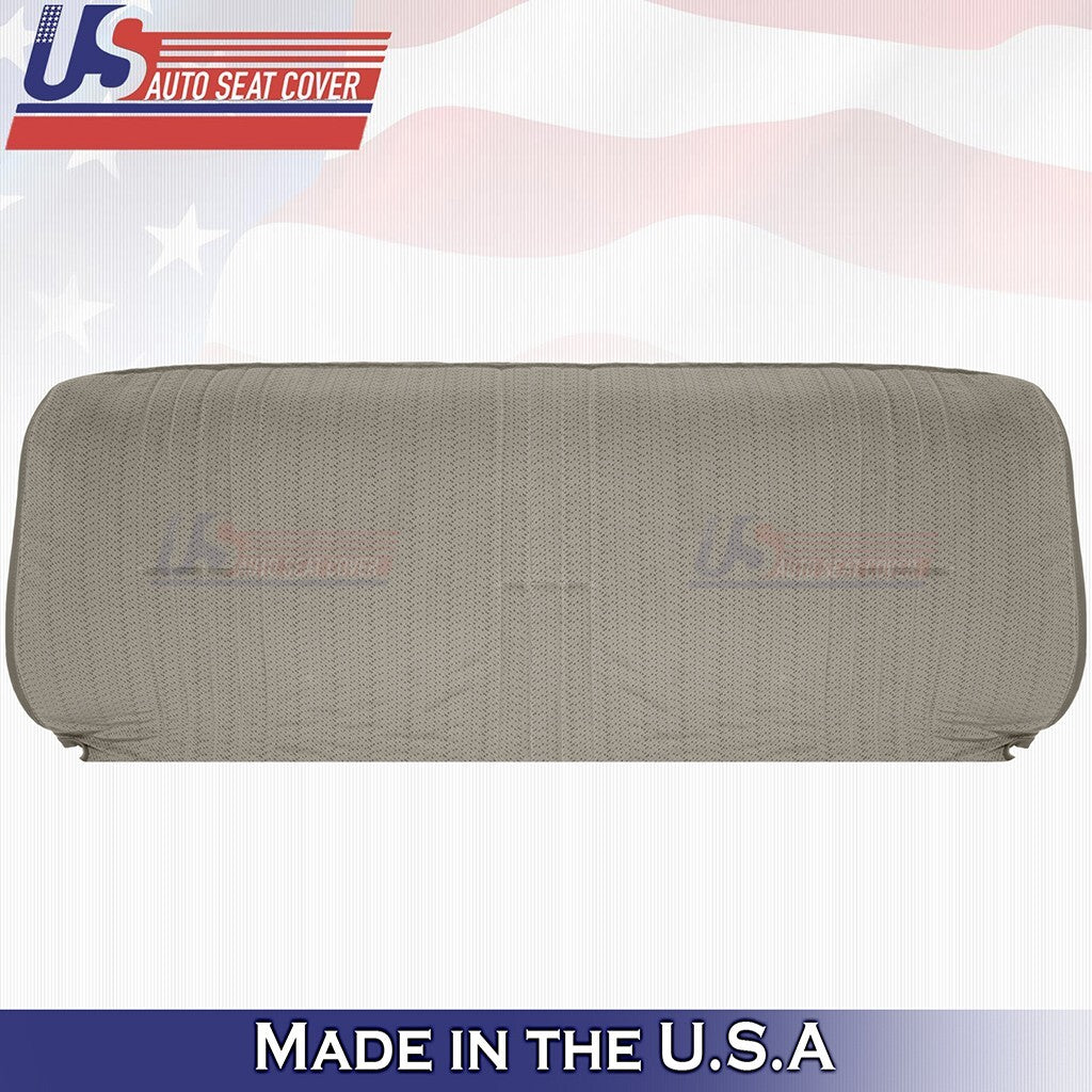 1995 to 2000 For Chevy Silverado 1500 2500 WT Bench Top &Bottom Cloth Cover Tan