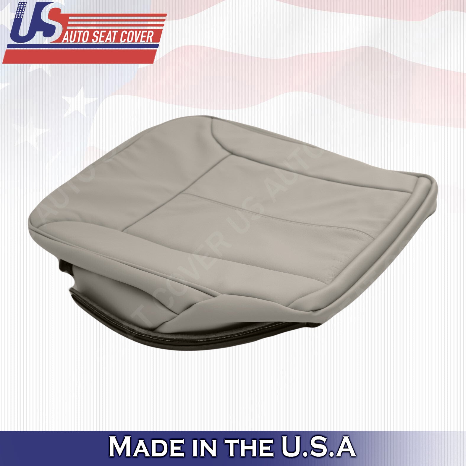 Passenger Bottom Leather Cover Gray 2010 2011 2012 Fits Mercedes Benz GL350