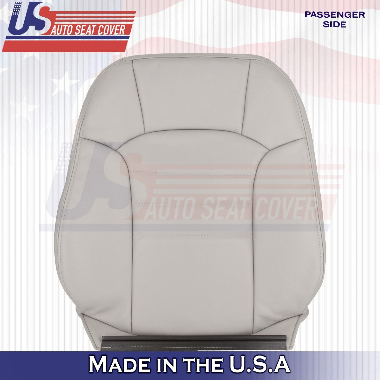 2002 to 2004 Fits Jeep Liberty Front Passenger Top Leather Cover Light Taupe