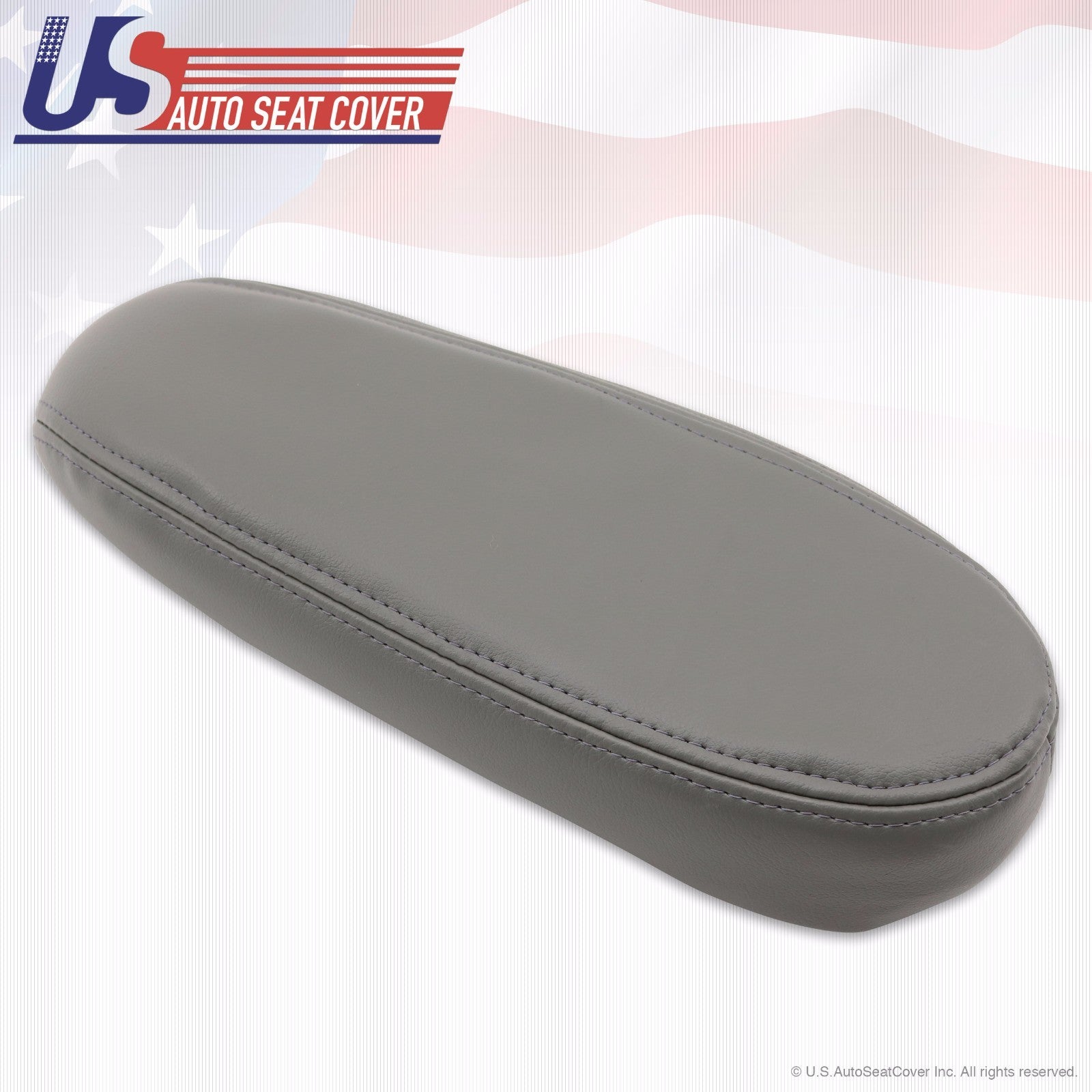 2001 Ford Excursion Limited Driver Bottom-Top-Armrest Leather Seat Cover Gray