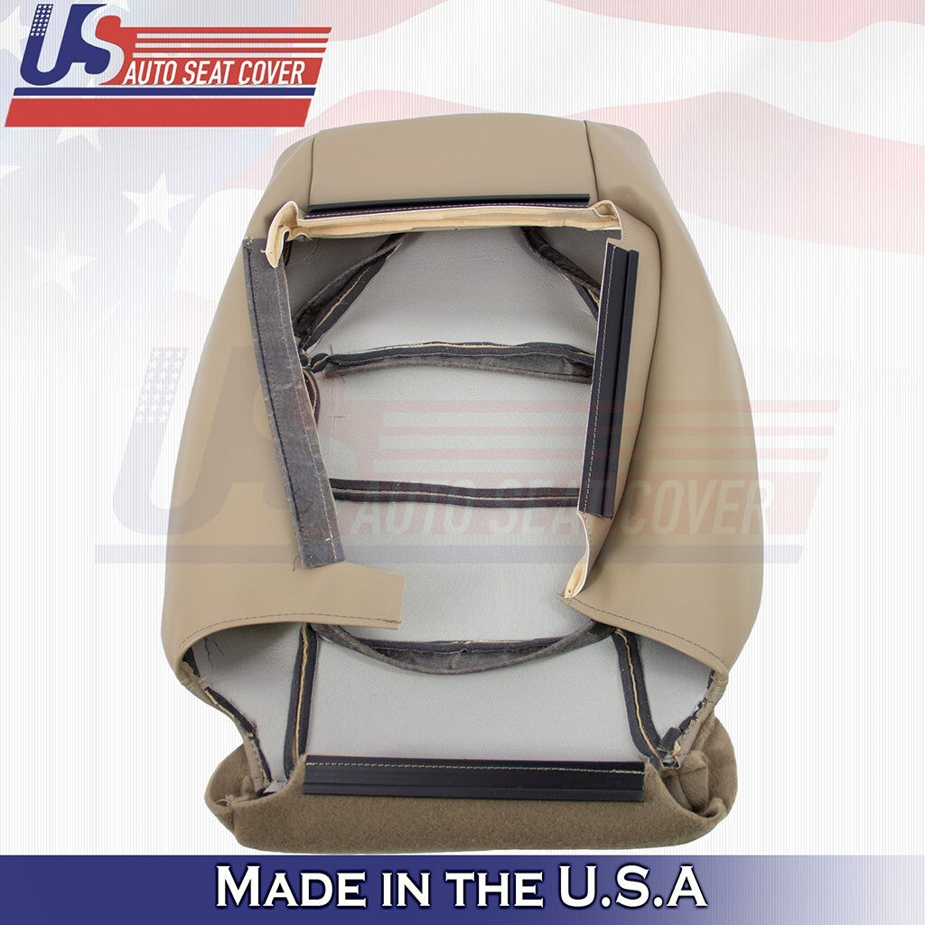 2002 2003 For Acura TL Type S Front Driver Side Top Leather Seat Cover Tan