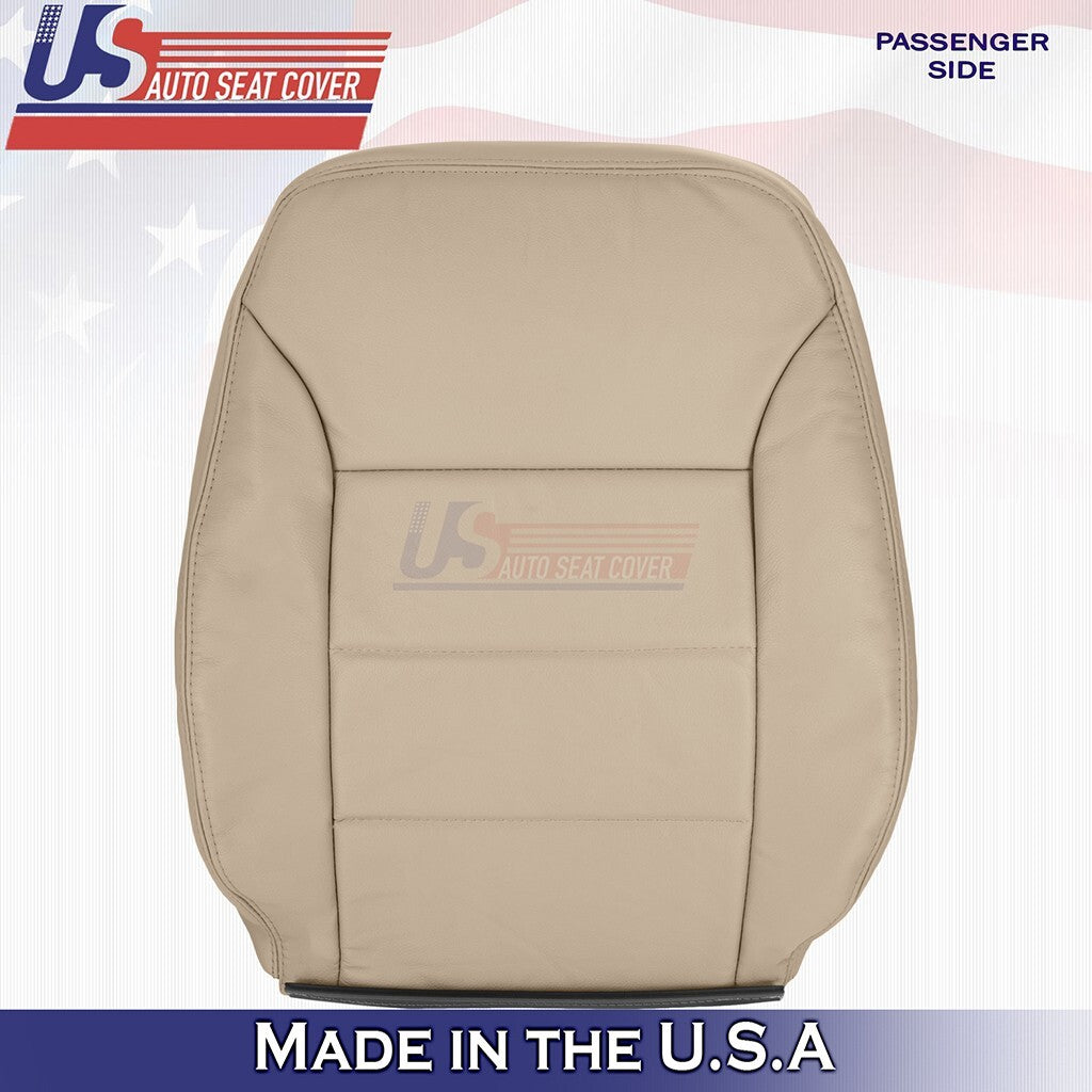 1999 to 2004 Fits Volkswagen Jetta Passenger Top Leather Seat Cover Tan Beige
