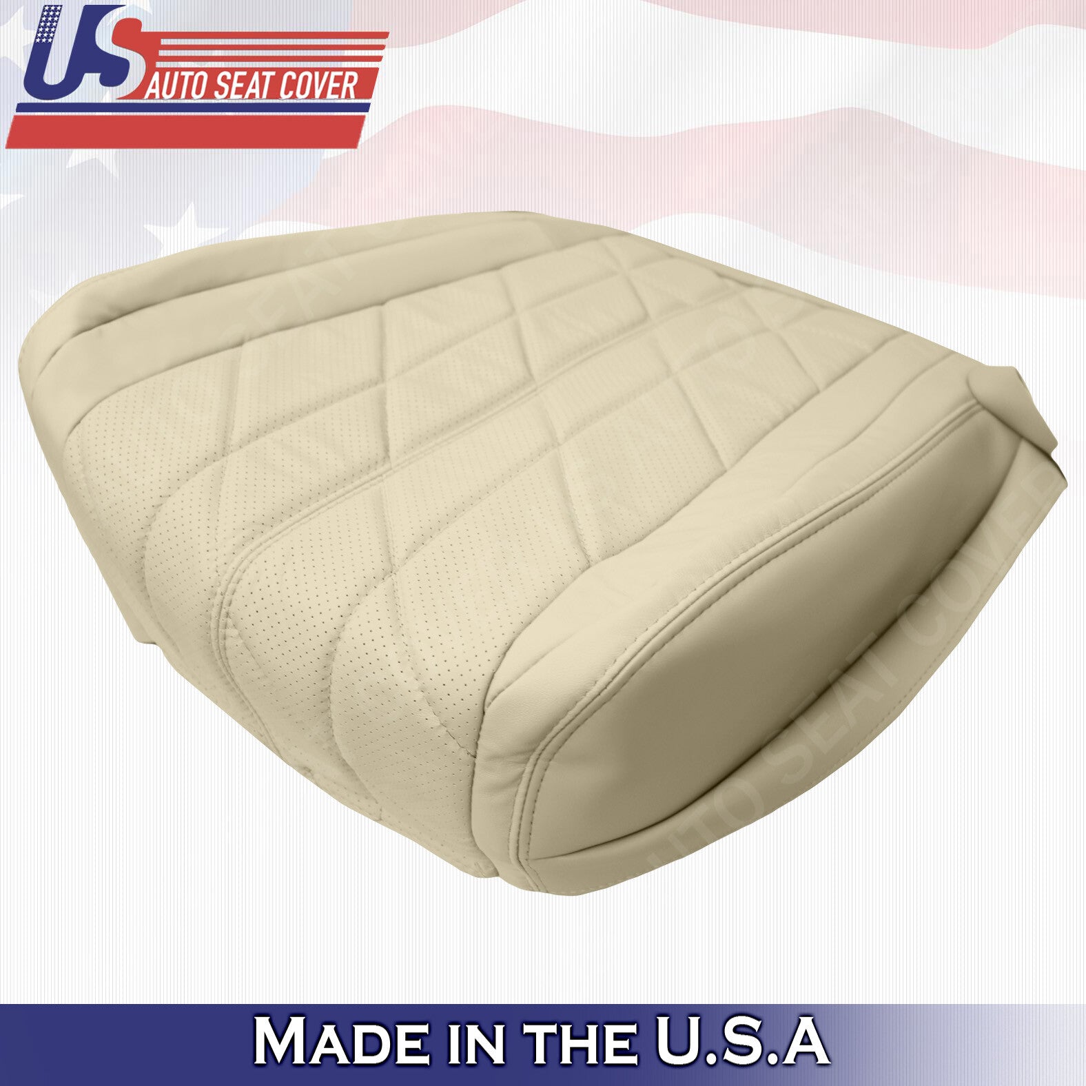 FOR 2009 TO 2017 Infinity FX34 FX37 FX50 FRONT BOTTOMS Leather Seat Covers TAN