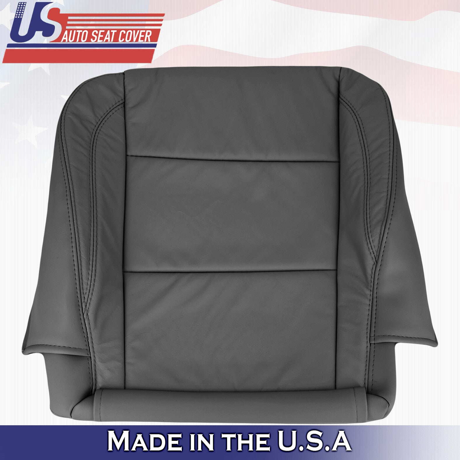 2004 - 2010 For Infinity QX56 Driver Side Bottom Leather Seat Cover in Black