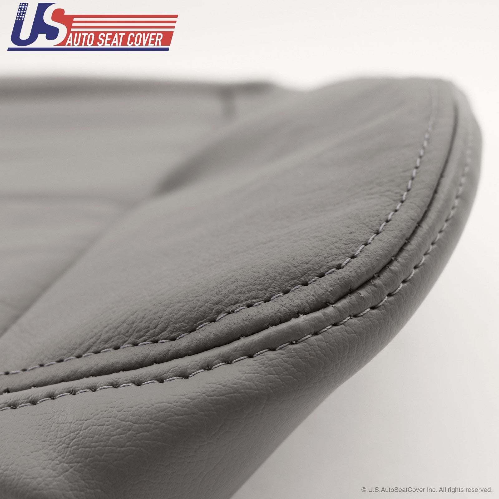 2003 Ford F-150 Lariat Extended-Cab Driver/Passenger Bottom Leather Cover GRAY