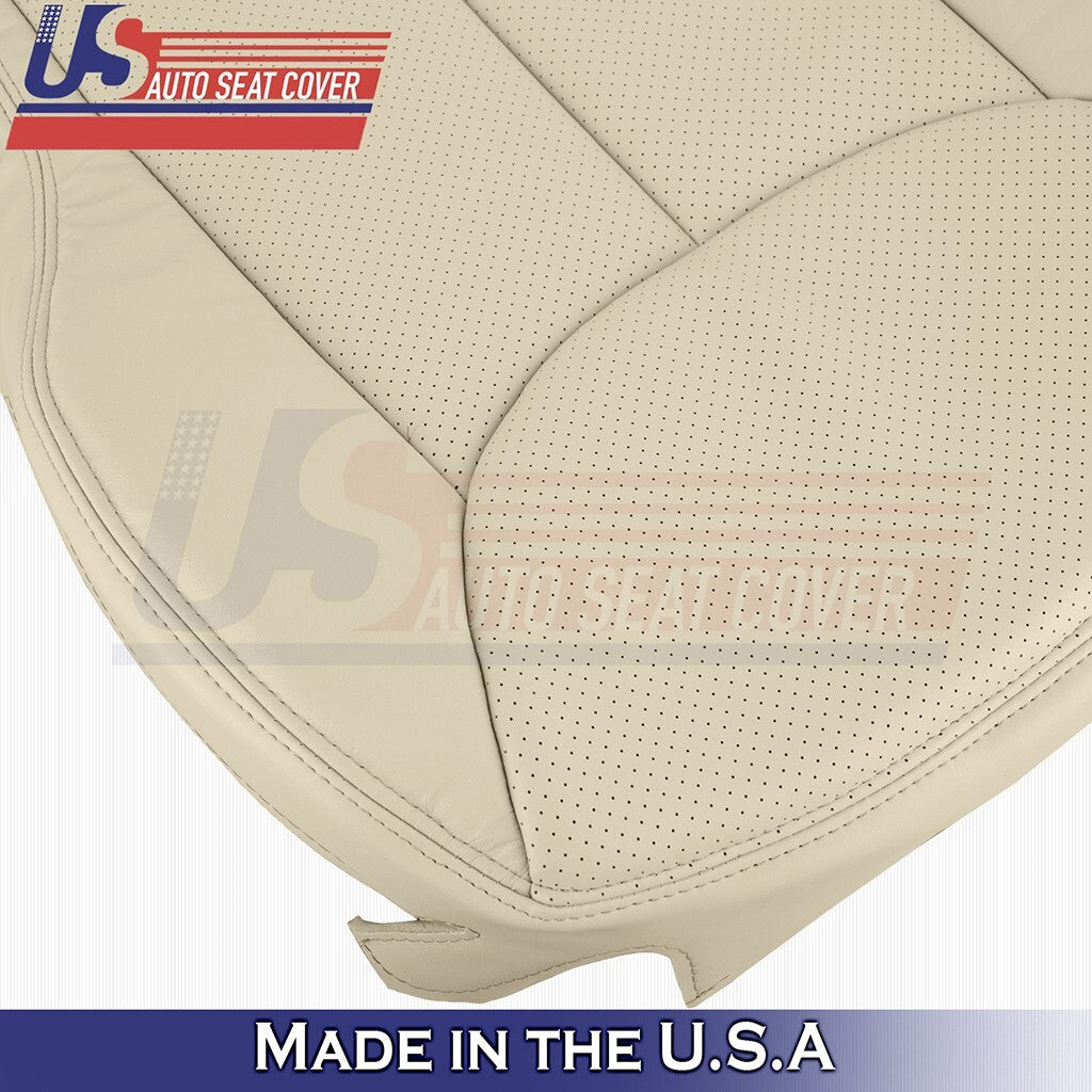 2003 2004 2005 For Mercedes Benz SL600 Driver Bottom Perf Leather Cover Beige