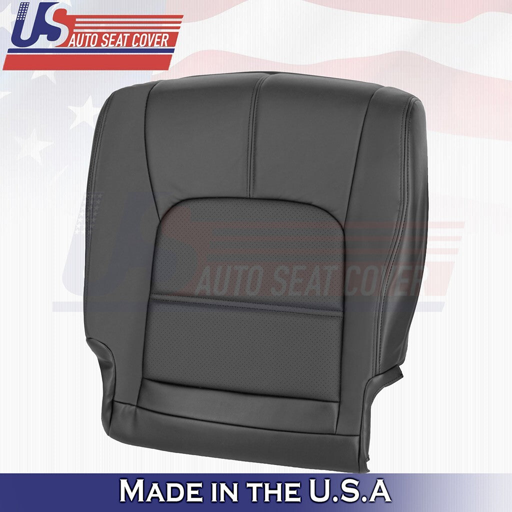 2011 to 2014 Fits Nissan Murano Driver Bottom Leather Seat Cover Black