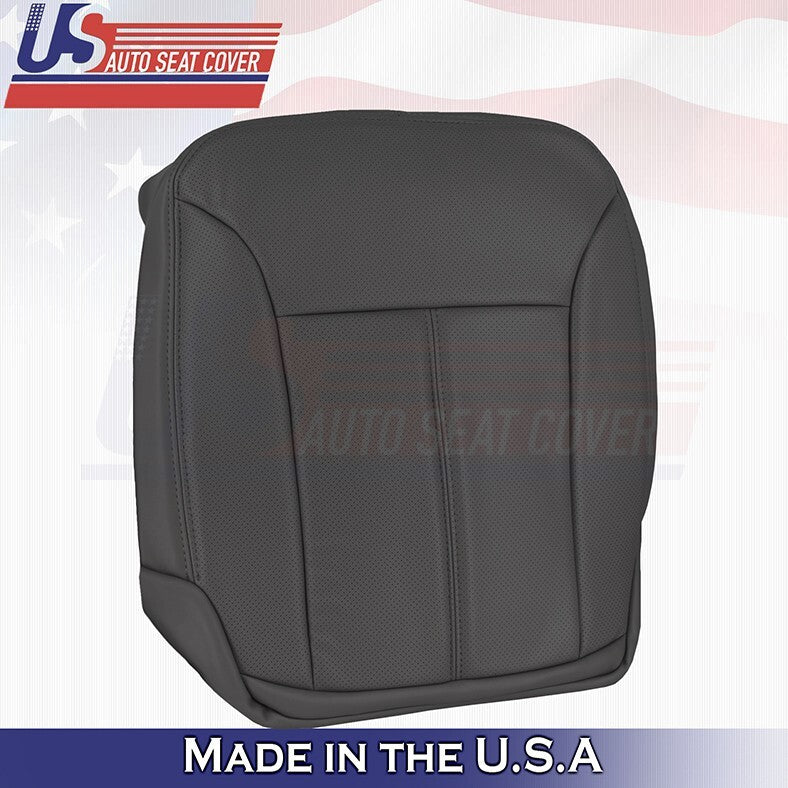 2007 to 2012 For Mercedes GL350 GL450 Driver+Passenger Bottom Leather Covers BLK