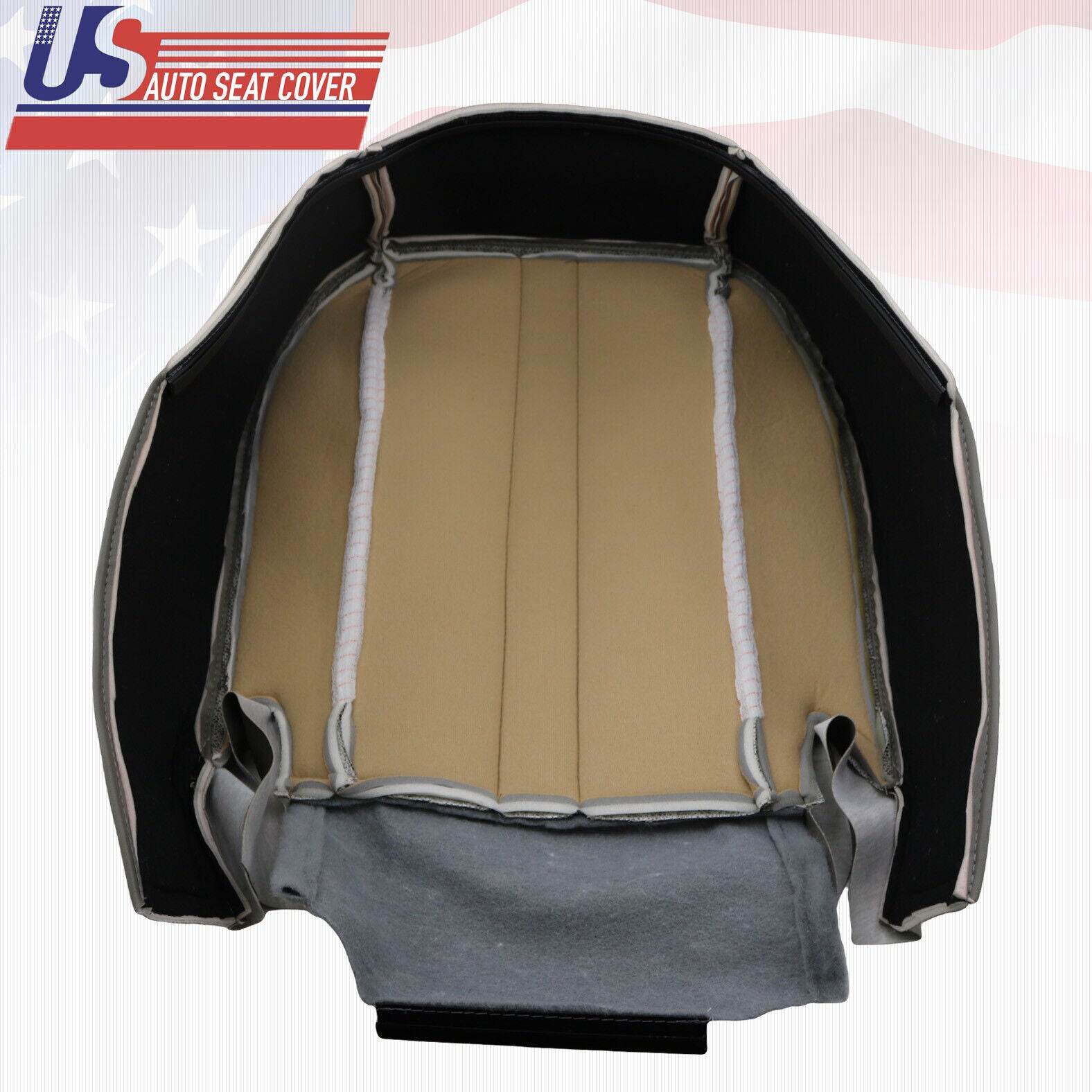 2013 2014 For Chevy Express 1500 2500 Passenger Top & bottom Cloth Covers Gray
