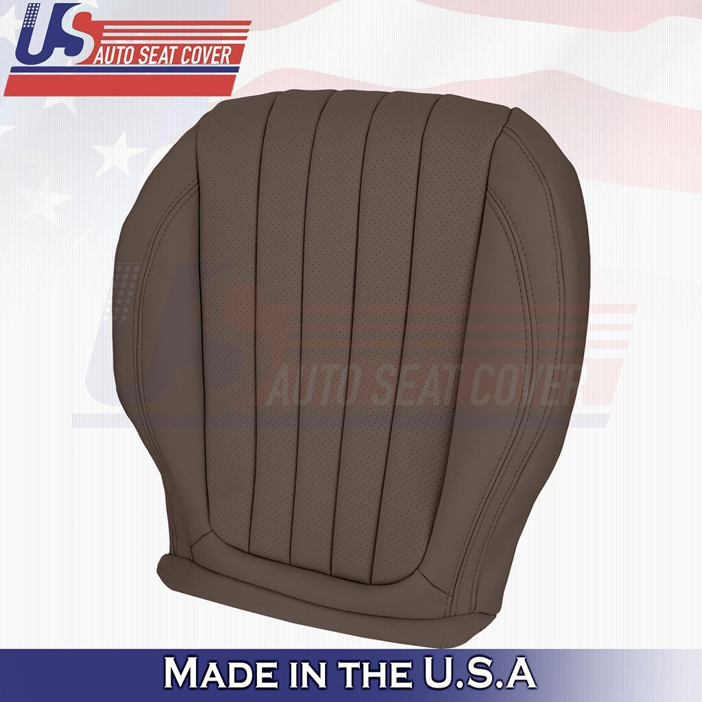 2017 to 2020 For Mercedes Benz E350 Left&Right Bottoms Synth Leather Cover Brown