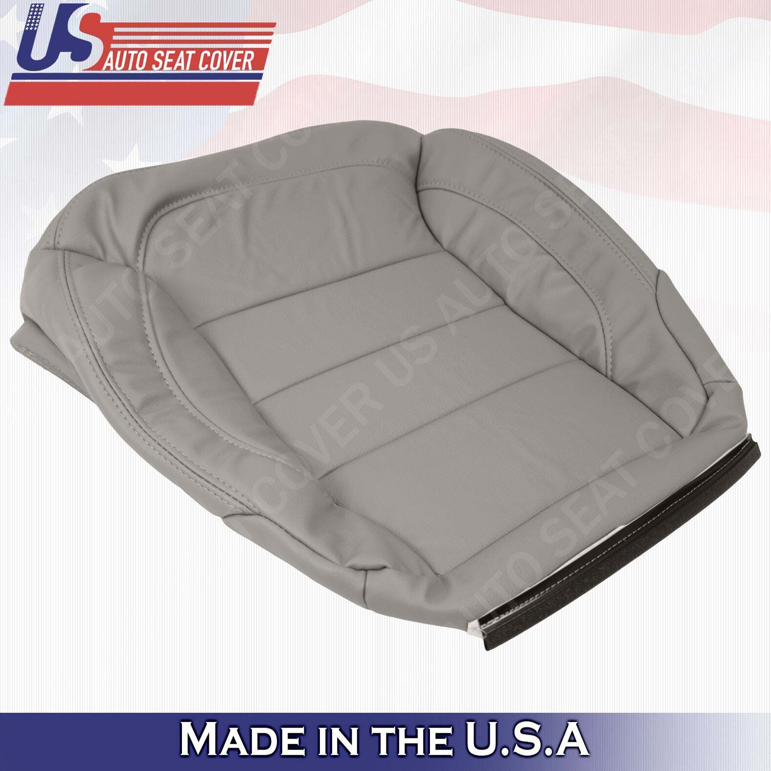 FIT Driver Bottom Leather Cover Gray FOR 2012 TO 2015 Mercedes Benz ML250 ML350
