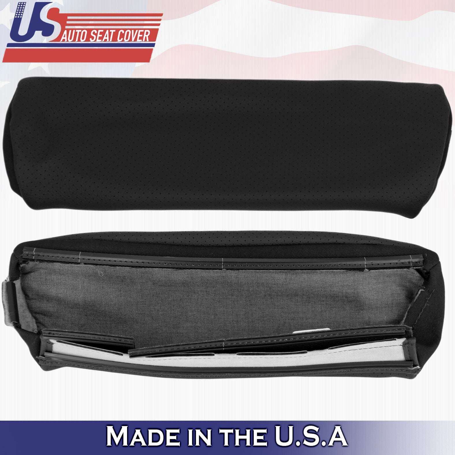 2018 2019 For Mercedes Benz GLC Class Driver Side bottom leather cover Black