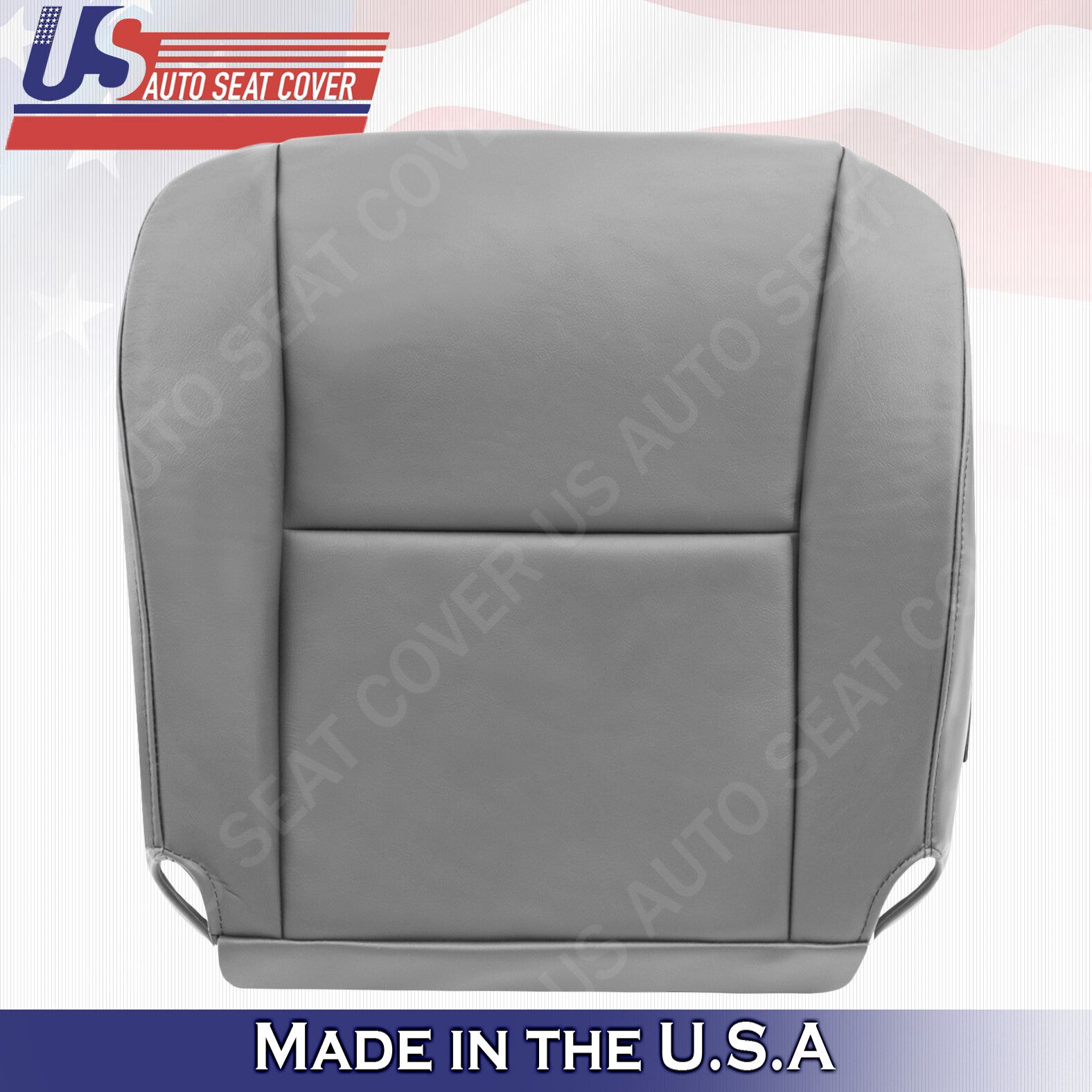 FITS 2005 2006 Toyota Tundra, Sequoia Bottoms Leather Seat Cover Gray LB/11