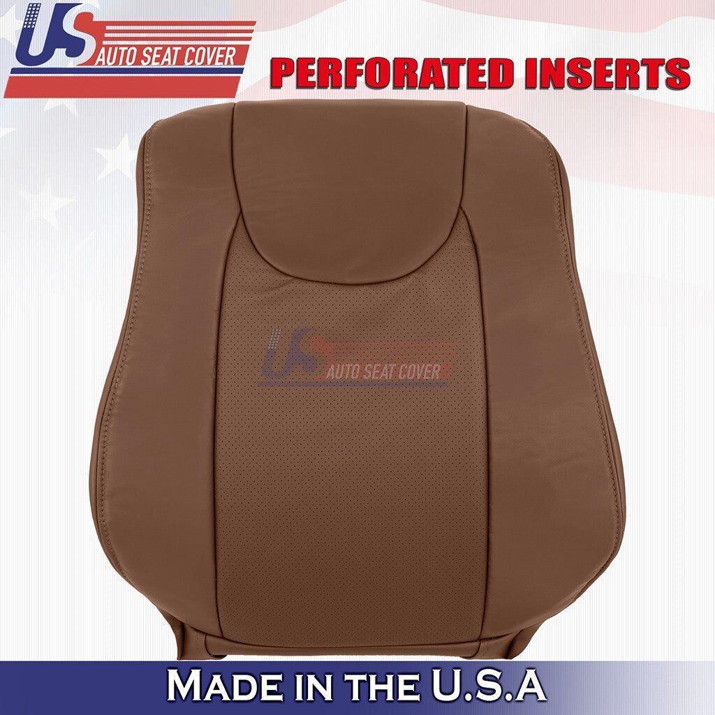 2013 2014 2015 For Lexus RX450h Front Set Bottoms Tops Perf Leather Cover Saddle