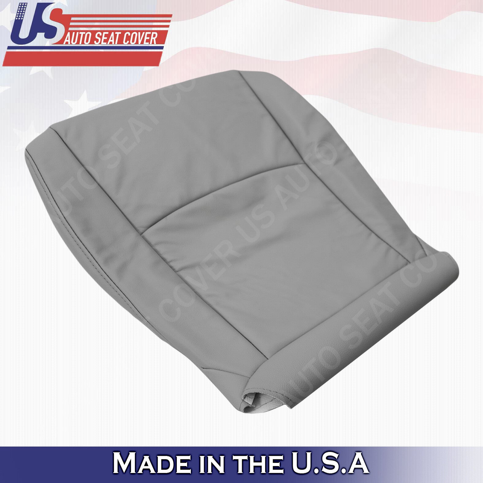 For Toyota Highlander 2004 2005 2006 07 Passenger Bottom Leather Cover Ash Gray