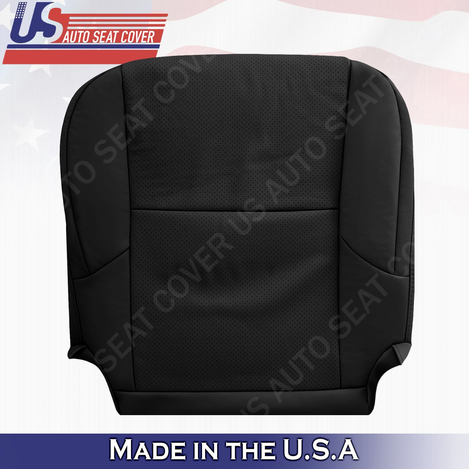 Fits 2013 14 2015 16 2017 Lexus GX460 Right Bottom Perforate Leather Cover BLACK
