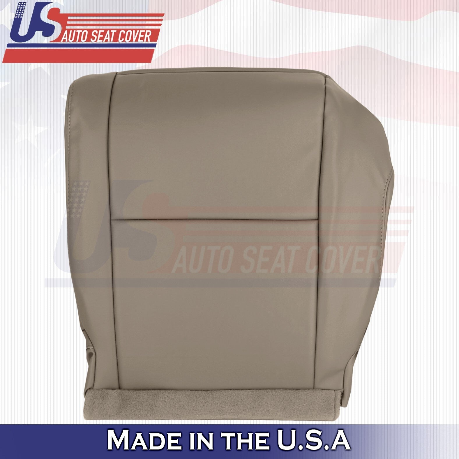2007-2010 FITS Toyota Tundra Rear Driver &Passenger Bottoms Leather Cover Tan