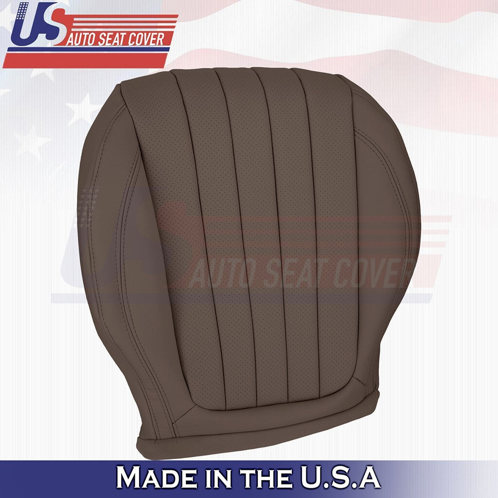 2017 to 2020 For Mercedes Benz E300 Driver Top& Bottom Synth Leather Cover Brown