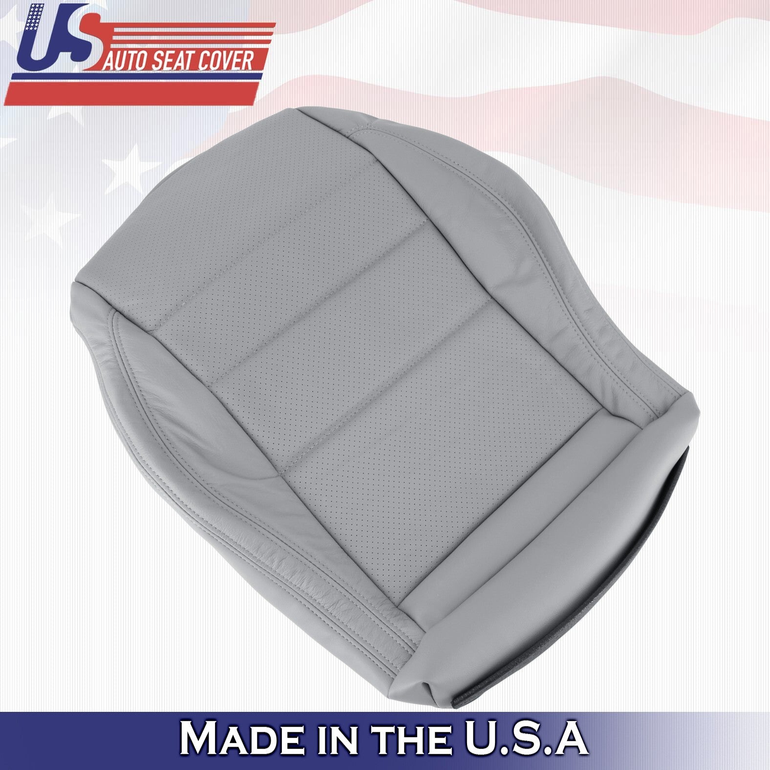 2012 to 2015 For Mercedes Benz C350 2Door Front Set Bottoms Leather Covers Gray
