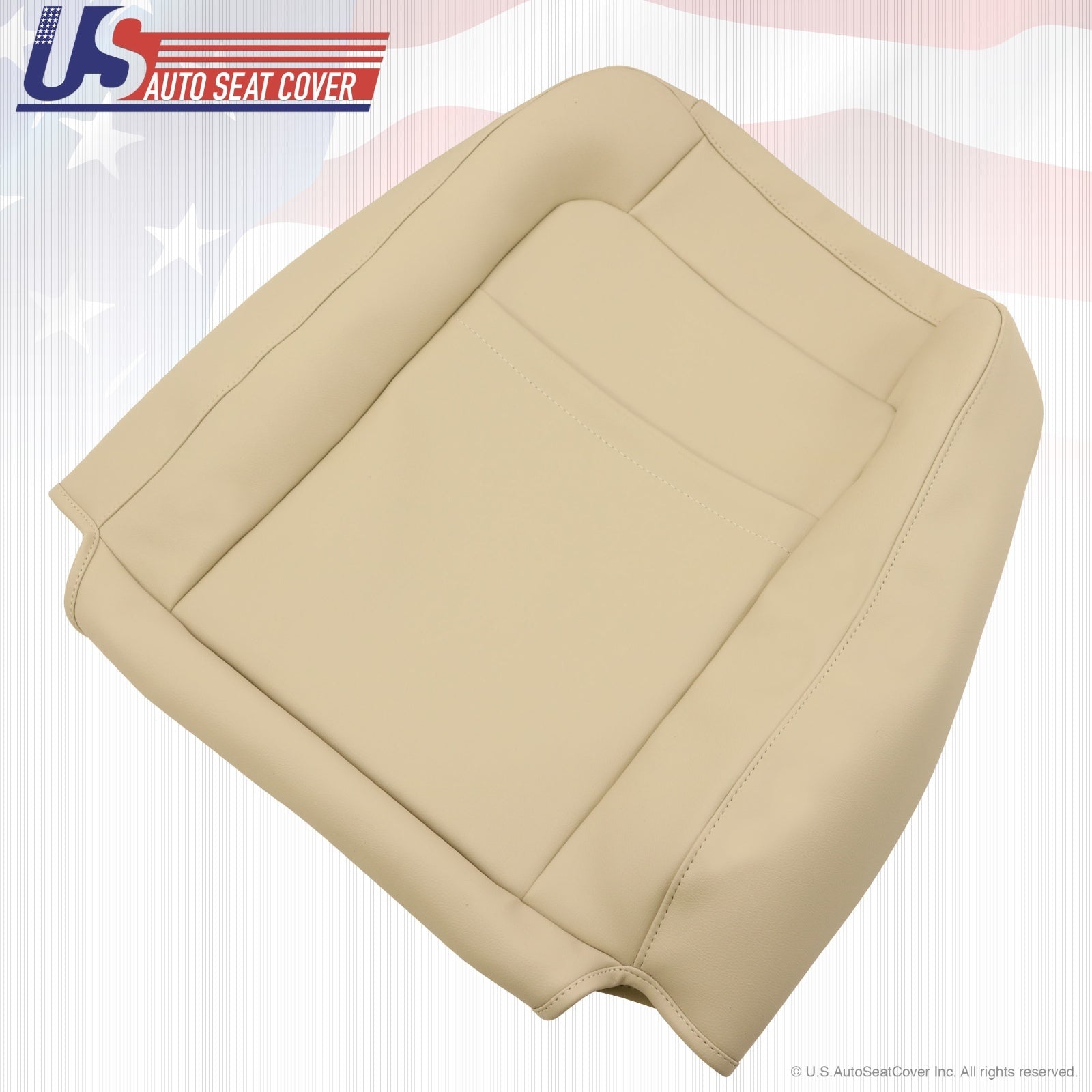 2003 2004 Lincoln Navigator Driver Upper Back Replacement Leather Seat Cover TAN