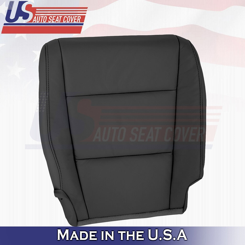 Driver & Passenger Bottoms Leather Cover Black 2009 2010 2011 Fits Honda Pilot