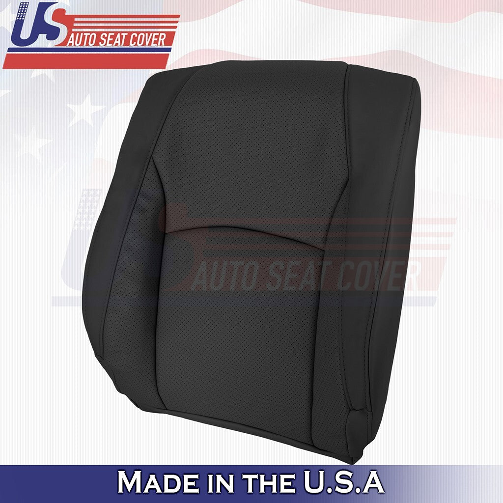 2003 to 2009 Fits Lexus RX330 Driver &Passenger Tops Synthe Leather Cover Black