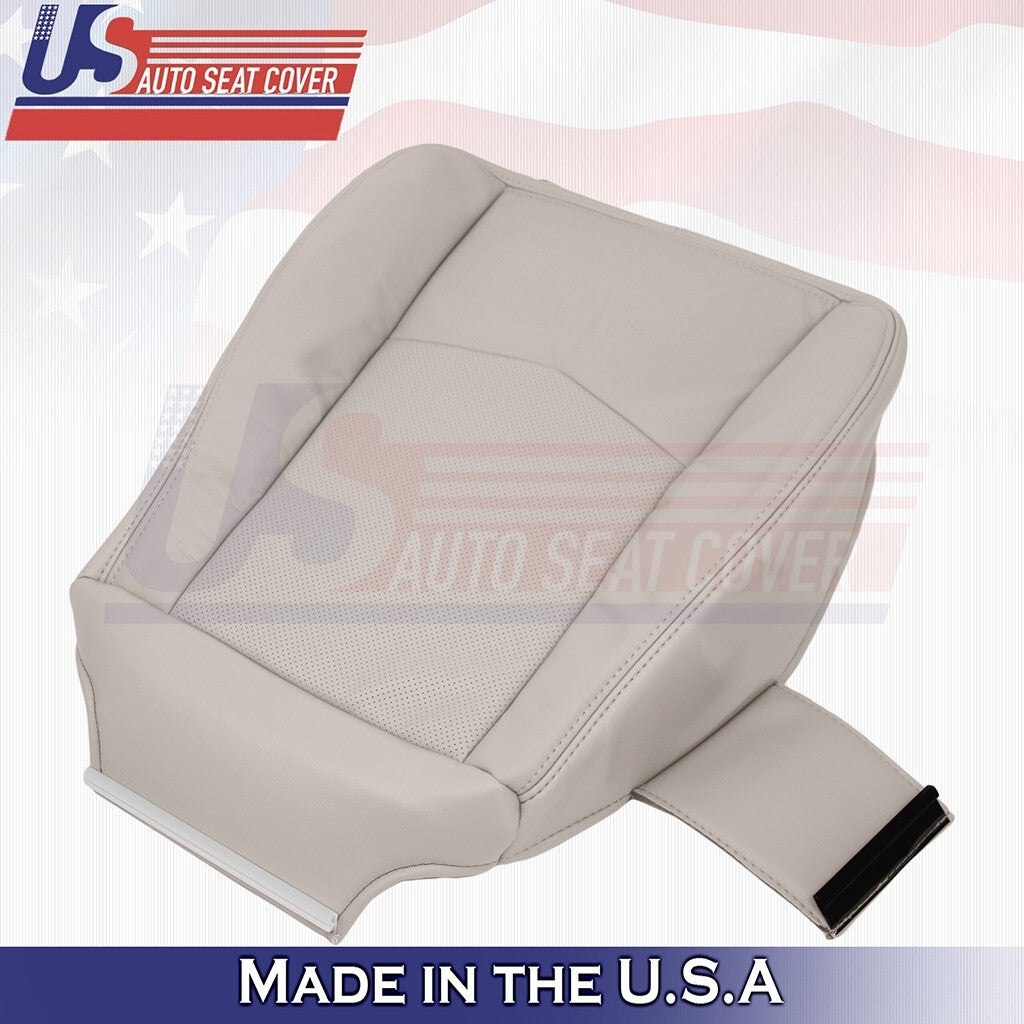 2004 to 2009 For Cadillac SRX Driver & Passenger Bottoms Leather Cover Shale Tan