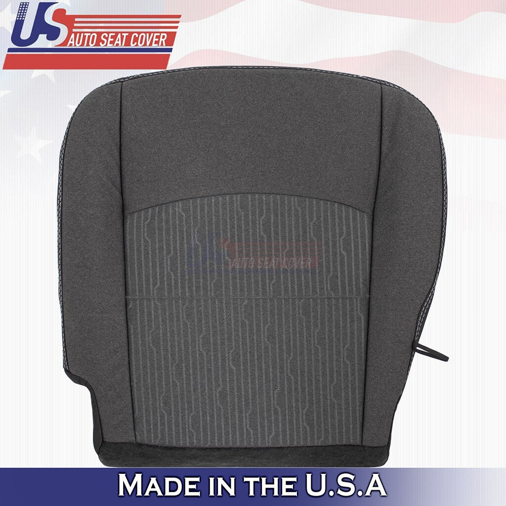 2023 2024 For Dodge Ram 1500 DRIVER & PASSENGER Bottoms Cloth Cover Gray