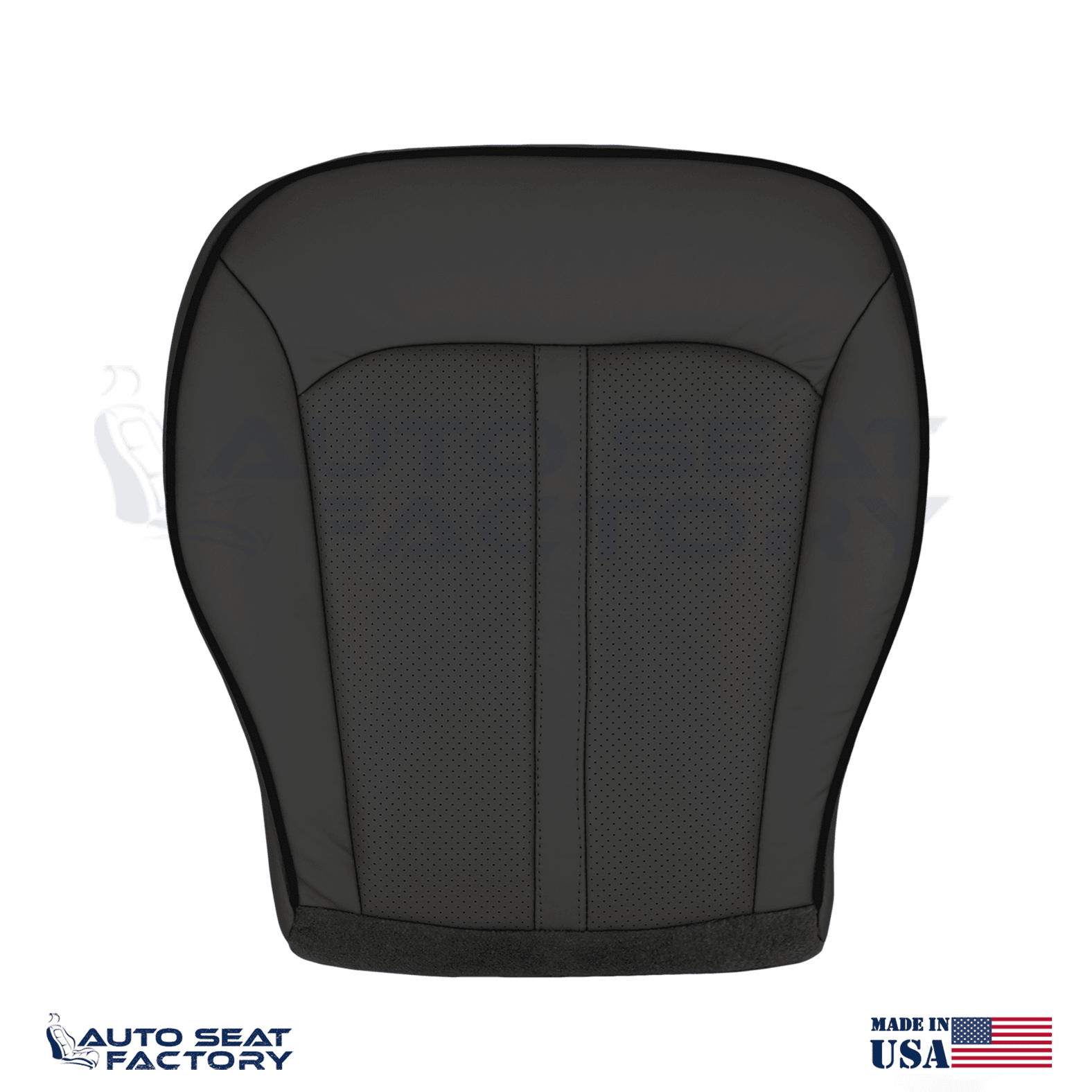Replacement Fits 2011 - 2015 Lincoln MKX Perforated Bottom Vinyl Seat Cover