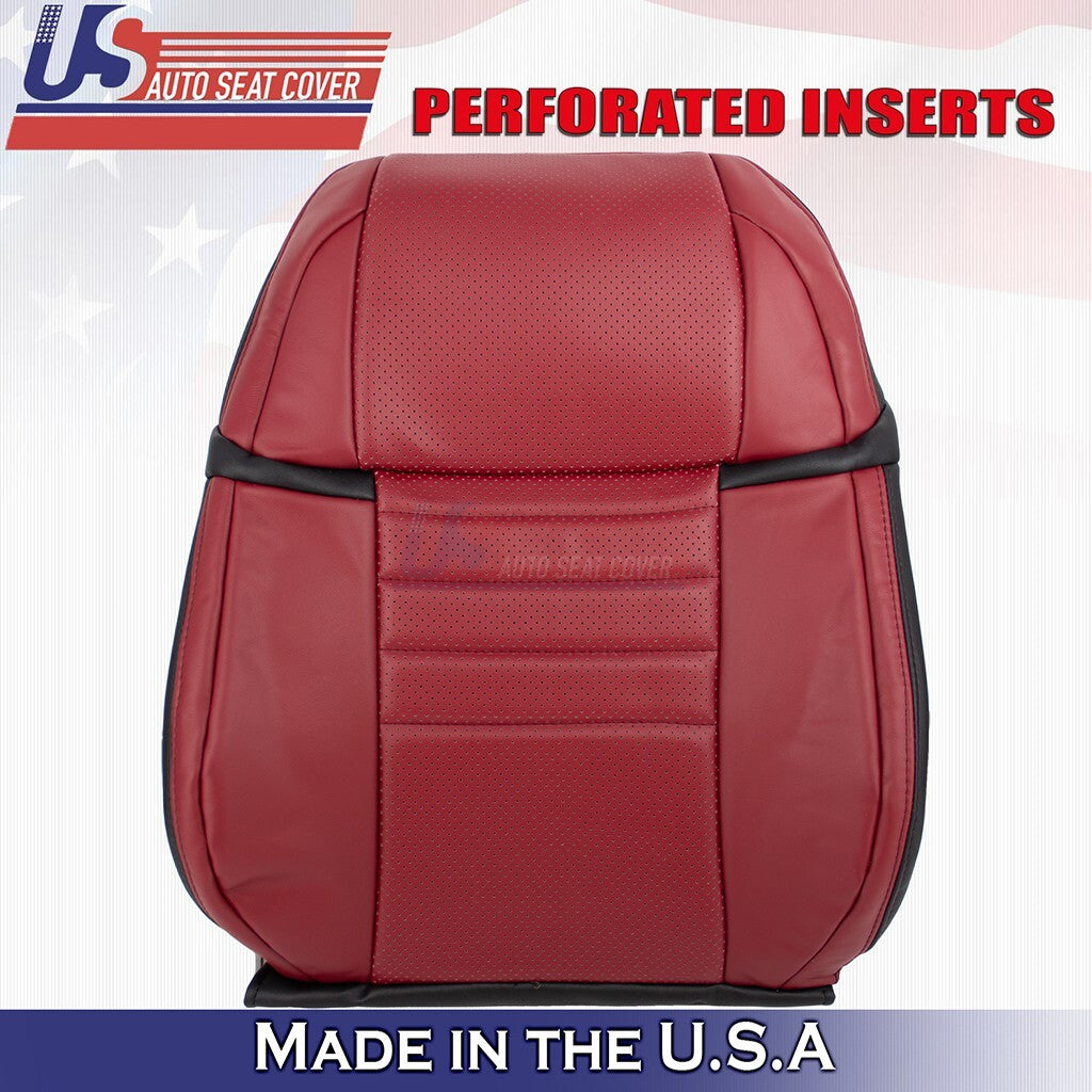 2017 2018 2019 2020 Fits Lexus GS350 F-Sport Driver Top Bottom Leather Cover Red